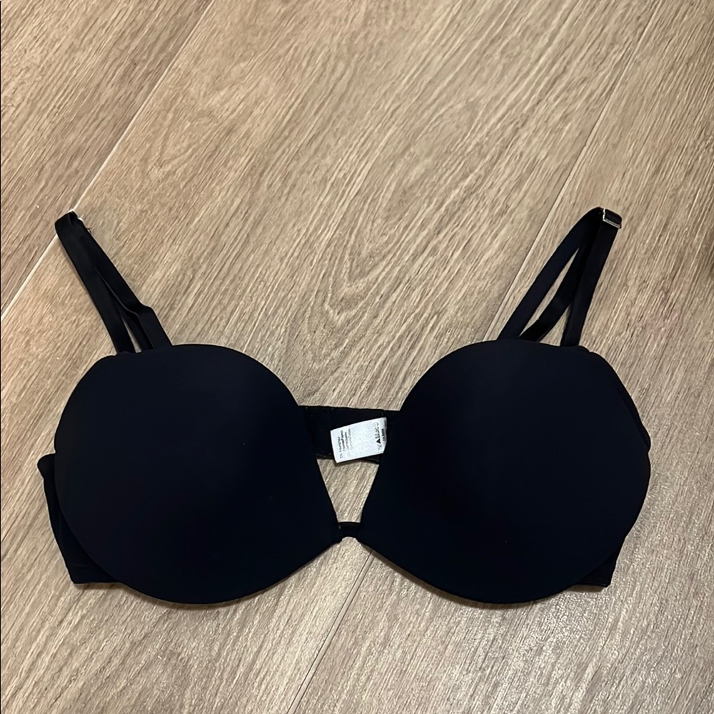 HANRO Black Underwire Bra Size 34C